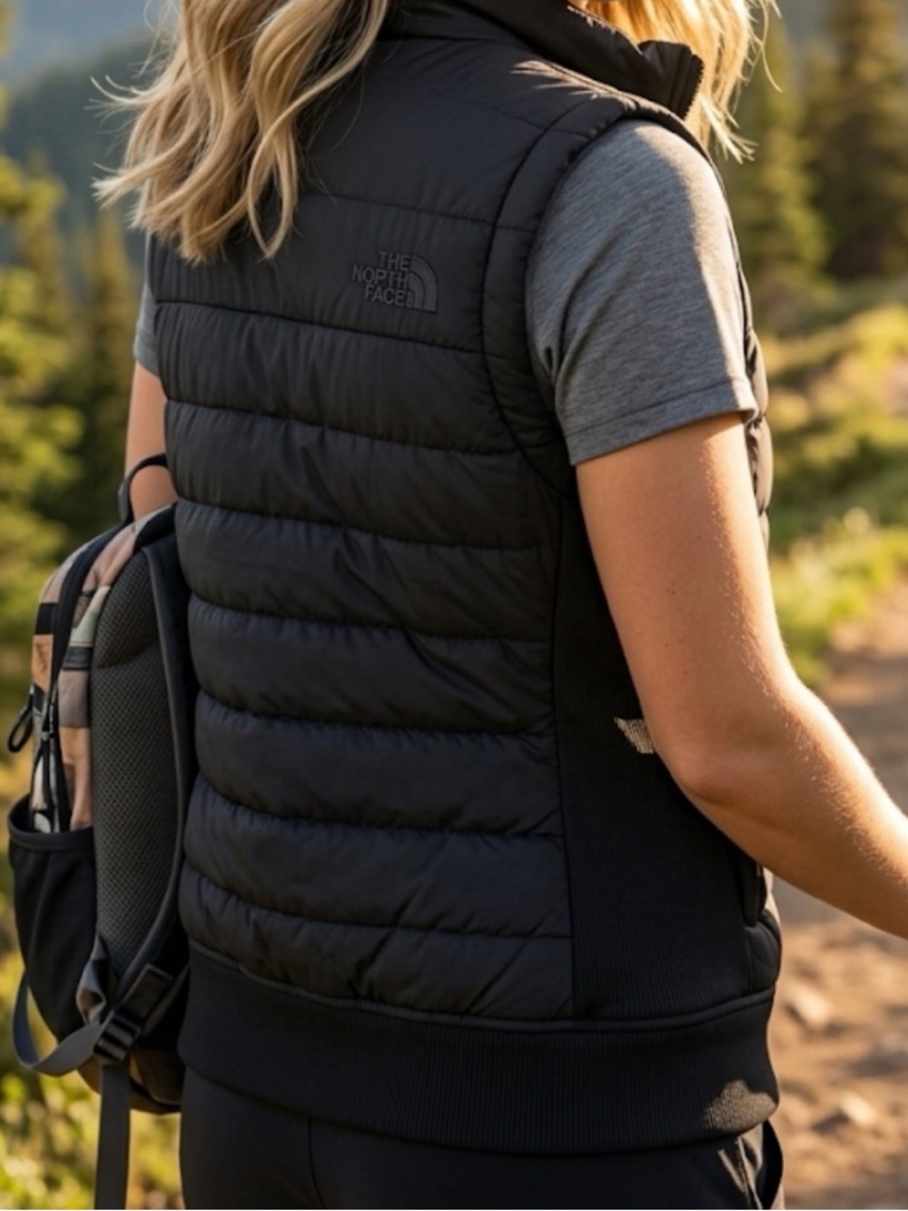 The North Face Women's Black Quilted Jacket